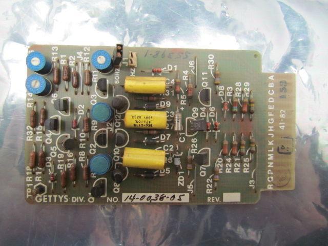 Gettys 14-0038-100 PC Board