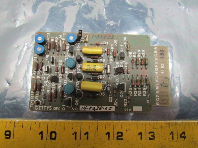 Gettys 14-0038-100 PC Board