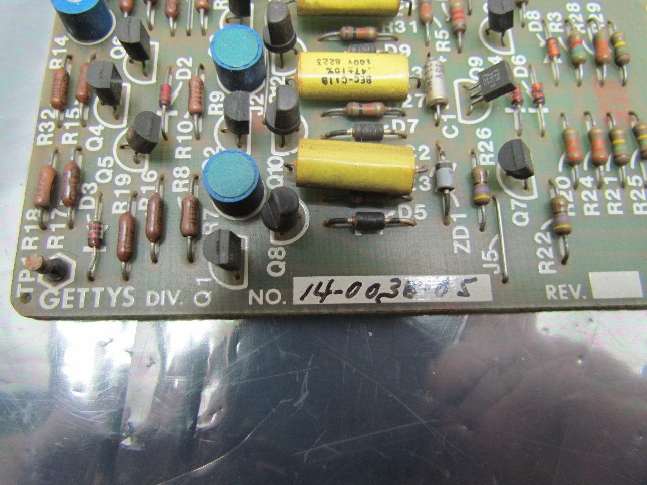 Gettys 14-0038-100 PC Board