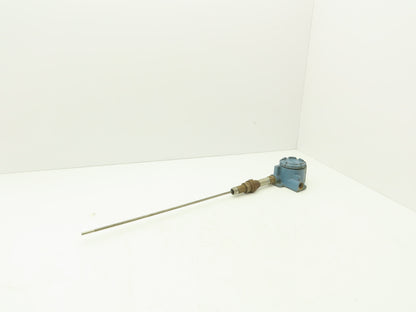 Rosemount 644HAE5J6F6XA Thermocouple 15" Probe Temperature Sensor 1/2" NPT