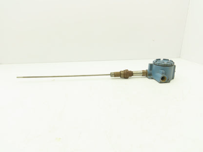 Rosemount 644HAE5J6F6XA Thermocouple 15" Probe Temperature Sensor 1/2" NPT