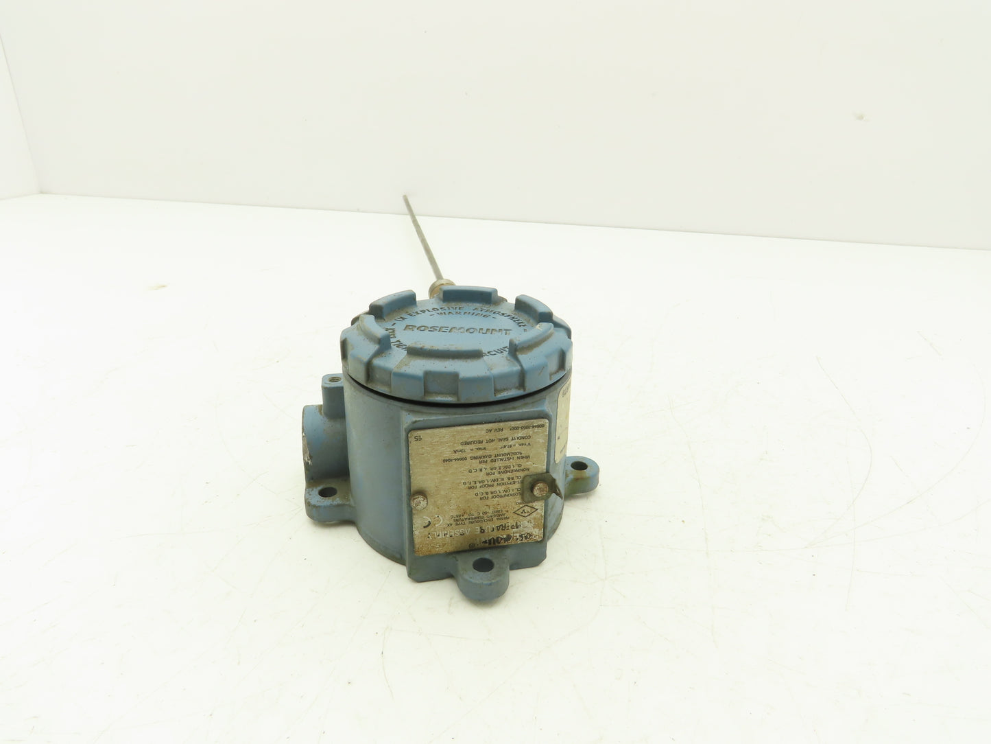 Rosemount 644HAE5J6F6XA Thermocouple 15" Probe Temperature Sensor 1/2" NPT