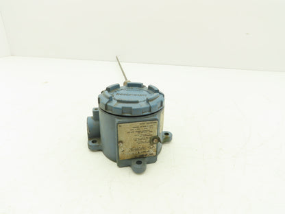 Rosemount 644HAE5J6F6XA Thermocouple 15" Probe Temperature Sensor 1/2" NPT