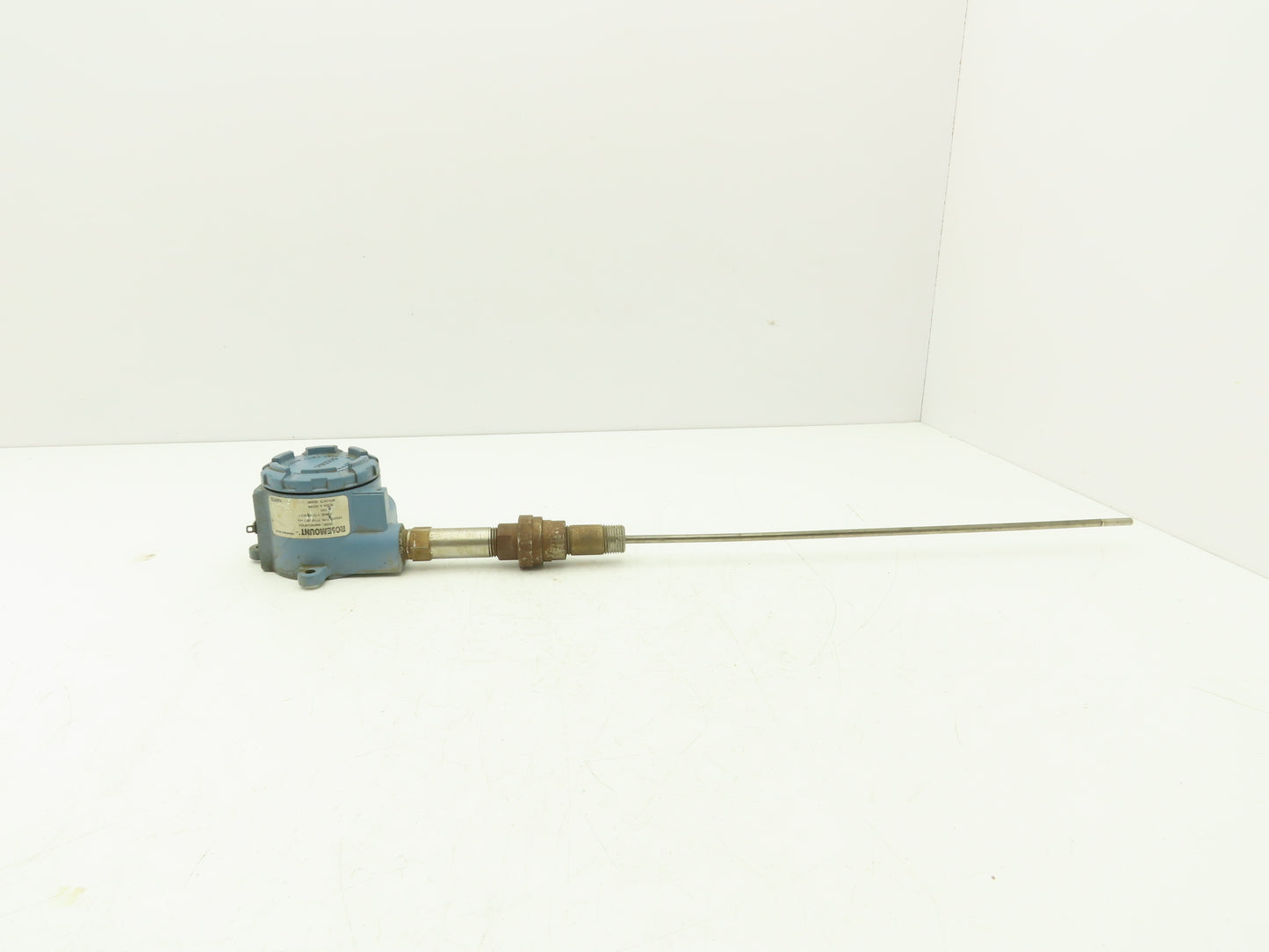 Rosemount 644HAE5J6F6XA Thermocouple 15" Probe Temperature Sensor 1/2" NPT
