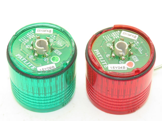 PatLite LCE-02AFB Signal Lamp Light Stack Tower Red Green 24V AC/DC IP54