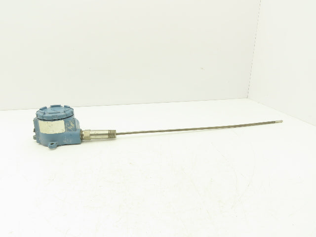 Rosemount 644HAE5J6F6XA Thermocouple 18" Probe Temperature Sensor 1/2" NPT