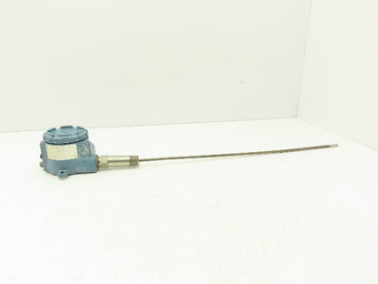 Rosemount 644HAE5J6F6XA Thermocouple 18" Probe Temperature Sensor 1/2" NPT