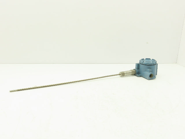 Rosemount 644HAE5J6F6XA Thermocouple 18" Probe Temperature Sensor 1/2" NPT