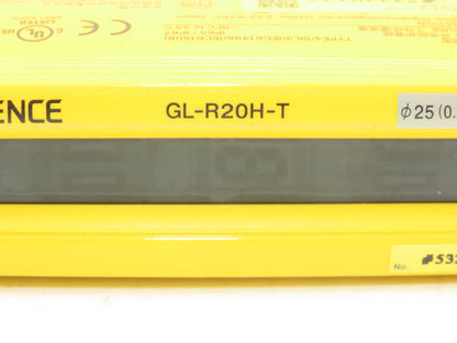 Keyence GL-R20H Light Curtain Transmitter Receiver Set 380mm 24VDC