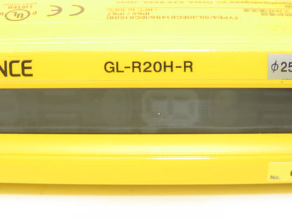 Keyence GL-R20H Light Curtain Transmitter Receiver Set 380mm 24VDC