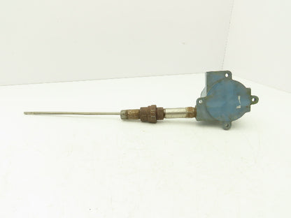 Rosemount 644HAE5J6F6XA Thermocouple 9" Probe Temperature Sensor 1/2" NPT