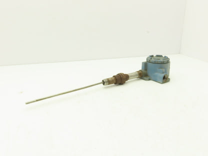 Rosemount 644HAE5J6F6XA Thermocouple 9" Probe Temperature Sensor 1/2" NPT