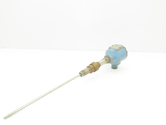 Rosemount 00644-1060-2001 Thermocouple 9" Probe Temperature Sensor 1/2" NPT