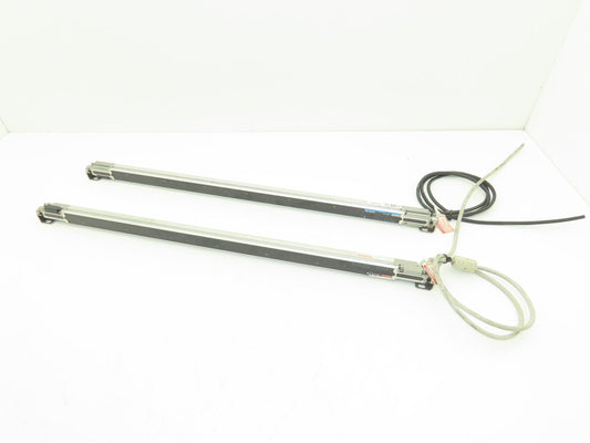 Keyence SL-V16L Light Curtain Transmitter Receiver Set 600mm 24VDC
