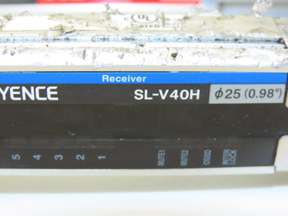 Keyence SL-V40H Light Curtain Transmitter Receiver Set 780mm 24VDC