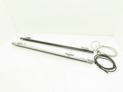 Keyence SL-V40H Light Curtain Transmitter Receiver Set 780mm 24VDC