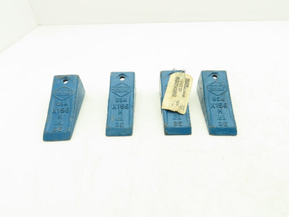 Ingersoll Rand X156 Hensley Rock Bucket Teeth 3E Type P156 Roll Pin Lot of 4