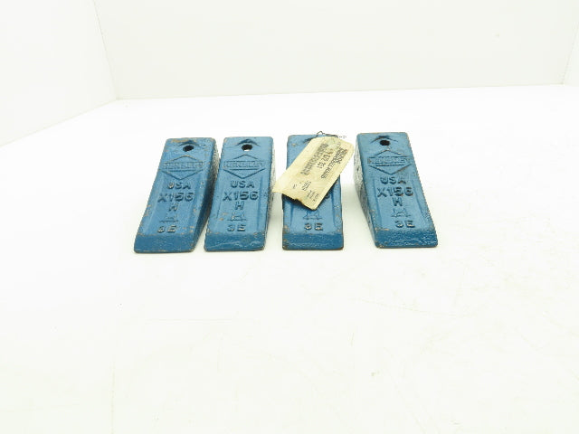 Ingersoll Rand X156 Hensley Rock Bucket Teeth 3E Type P156 Roll Pin Lot of 4