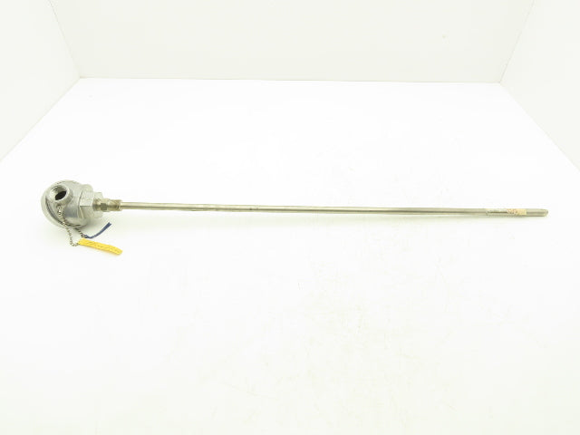 K83U-030-00-8HN31 Thermocouple Temperature Probe Sensor 30" Long 1/2" NPT
