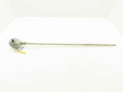 K83U-030-00-8HN31 Thermocouple Temperature Probe Sensor 30" Long 1/2" NPT