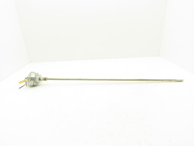 K83U-030-00-8HN31 Thermocouple Temperature Probe Sensor 30" Long 1/2" NPT