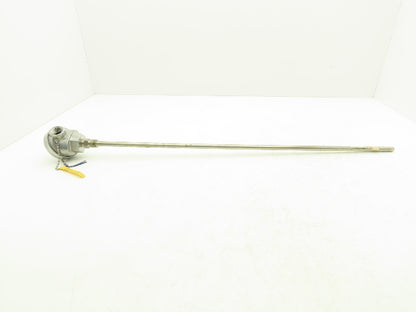 K83U-030-00-8HN31 Thermocouple Temperature Probe Sensor 30" Long 1/2" NPT