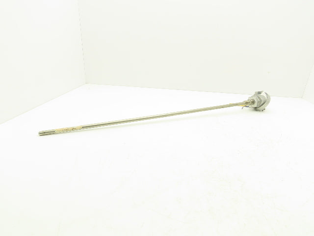 K83U-030-00-8HN31 Thermocouple Temperature Probe Sensor 30" Long 1/2" NPT