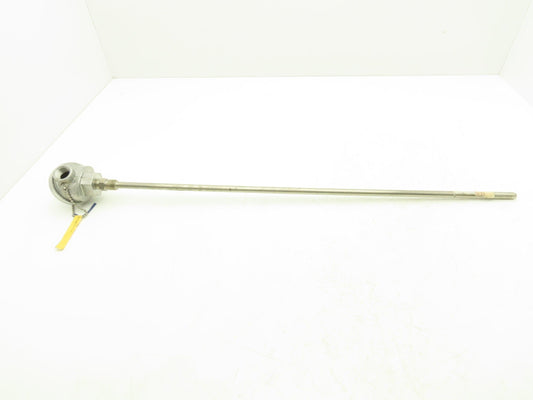 K83U-030-00-8HN31 Thermocouple Temperature Probe Sensor 30" Long 1/2" NPT