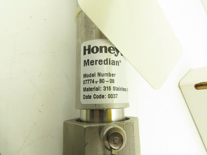 Honeywell 07774-80-08 Stainless Steel Electrode Insertion/Removal Assembly