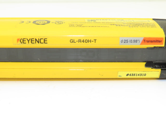 Keyence GL-R40H-T Light Curtain Transmitter 780mm 24VDC 8.7ms IP67