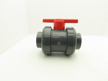 Spears 2332-040 True Union Ball Valve Socket 4" PVC 150 psi 140 deg F