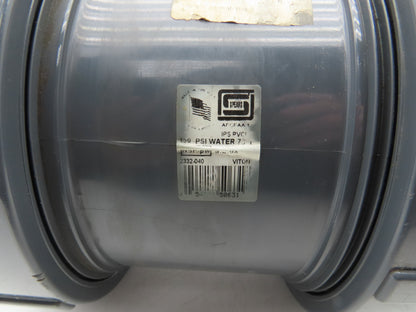 Spears 2332-040 True Union Ball Valve Socket 4" PVC 150 psi 140 deg F