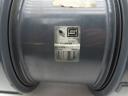 Spears 2332-040 True Union Ball Valve Socket 4" PVC 150 psi 140 deg F