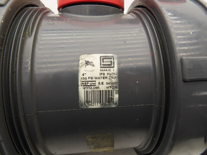 Spears 2332-040 True Union Ball Valve Socket 4" PVC 150 psi 140 deg F