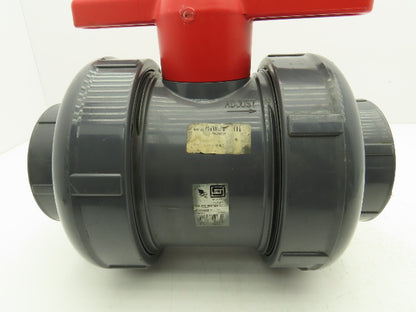 Spears 2332-040 True Union Ball Valve Socket 4" PVC 150 psi 140 deg F