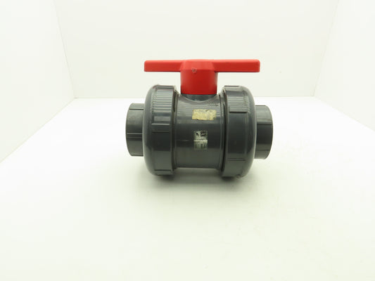 Spears 2332-040 True Union Ball Valve Socket 4" PVC 150 psi 140 deg F