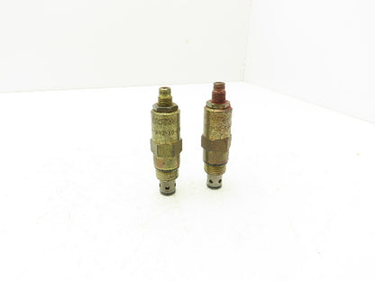 Vickers RV2-10-S-0-50 Screw-In Cartridge Relief Valve  Lot of 2