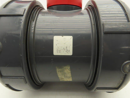 Spears 2332-040 True Union Ball Valve Socket 4" PVC 150 psi 140 deg F