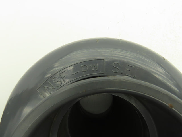 Spears 2332-040 True Union Ball Valve Socket 4" PVC 150 psi 140 deg F