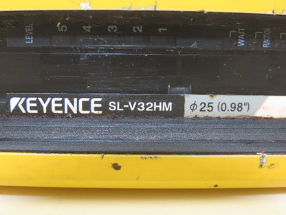 Keyence SL-V32HM Light Curtain Transmitter Receiver Set 620mm 24VDC 10.3ms IP67