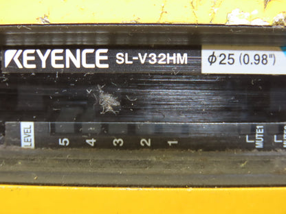 Keyence SL-V32HM Light Curtain Transmitter Receiver Set 620mm 24VDC 10.3ms IP67