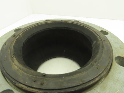 ASA 6" EPDM Flexible Coupling 150 PSI 11" OD