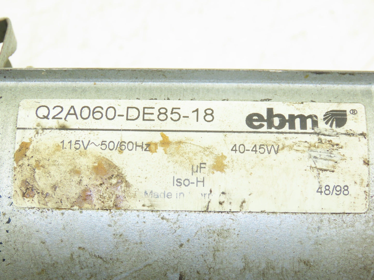 Ebmpapst Q2A060-DE85-18 Cross Flow Blower 12" Long 115V 40W