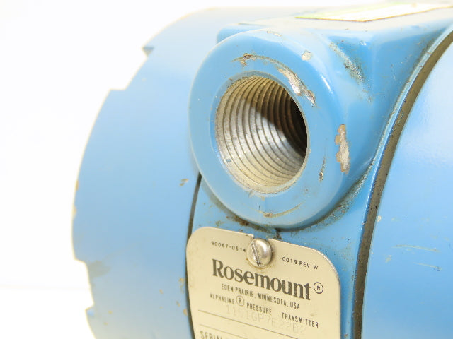 Rosemount 1151GP7E22B2 1151GP7E22B2 Pressure Transmitter 45VDC 300 PSI
