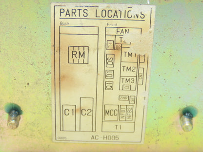 Fanuc A06B-6050-H005 Velocity Control Unit