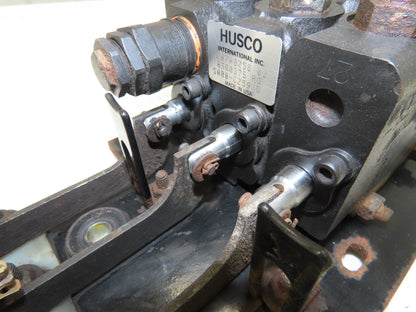 Husco Hyster 8500375 3-Spool Hydraulic Mast Control Valve Manifold