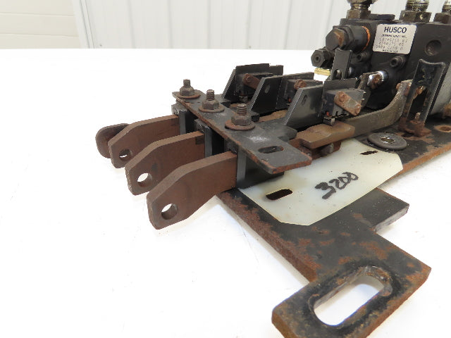 Husco Hyster 8500375 3-Spool Hydraulic Mast Control Valve Manifold