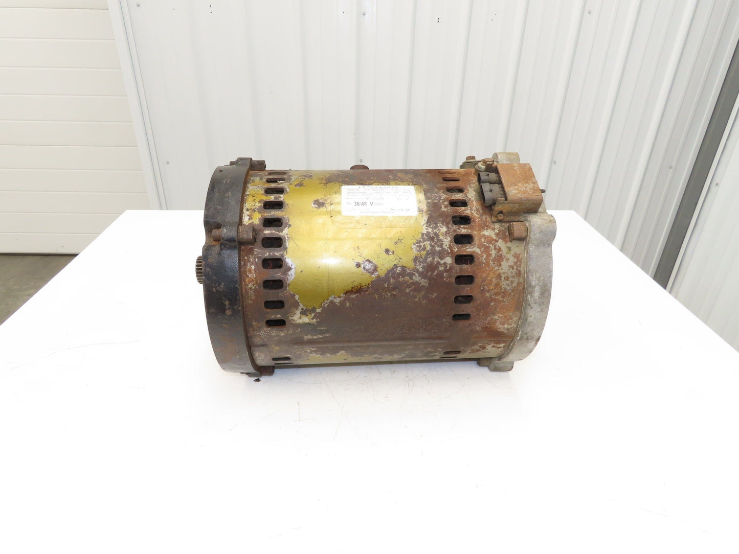 Danaher Controls TSW 180/6-200 Forklift Motor 18.4kW 961rpm 36-48VDC Yale/Hyster