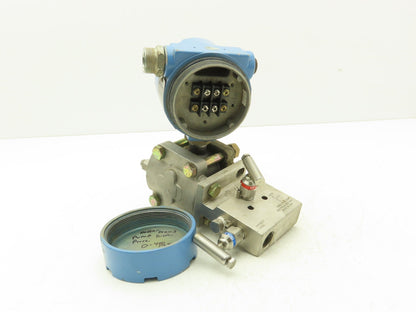 Rosemount M-618SCT316SS 1151GP8E22B1 Pressure Transmitter 45VDC 1000PSI & Valve