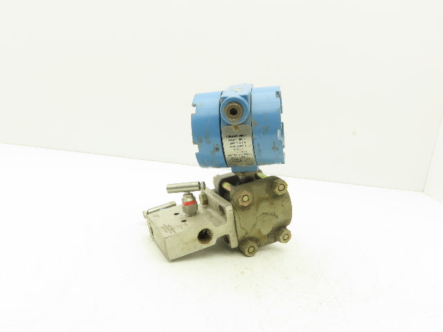 Rosemount M-618SCT316SS 1151GP8E22B1 Pressure Transmitter 45VDC 1000PSI & Valve